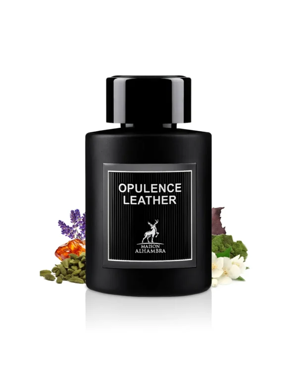 Pack -Decants "Cuero y Tabaco" (4x5ml) + 2x2.5ml obsequio <h5>Lattafa Ameer Al Oudh</h5> <h5>Al Wataniah Bareeq Al Dhahab</h5> <h5>Afnan Rare Carbon</h5> <h5>Maison Alhambra Opulence Leather</h5> - Imagen 2