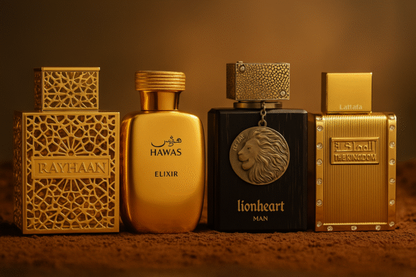 Pack decants "Coleccion Royal Elixir" (4x5ml)+(2x2,5ml obsequio) <h5>Rayhaan Elixir</h5> <h5>Rasassi Hawas Elixir</h5> <h5>Armaf Club De Nuit Lionheart</h5> <h5>Lattafa The Kingdom</h5>