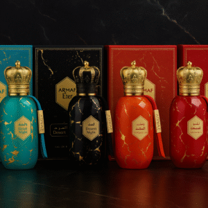 Pack Decants "Armaf Eter -Secretos del Desierto" (4x5ml)+(2x2,5ml obsequio) <h5>Armaf Eter Arabian Sky</h5> <h5>Armaf Eter Desert Night</h5><h5>Armaf Eter Perfume Oasis</h5><h5>Armaf Eter Desert Rose</h5>